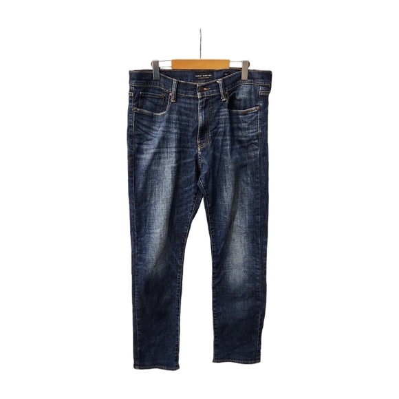 Lucky Brand Other - Lucky Brand Jeans Mens 34x32 Blue 410 Athletic Slim Vintage Stretch